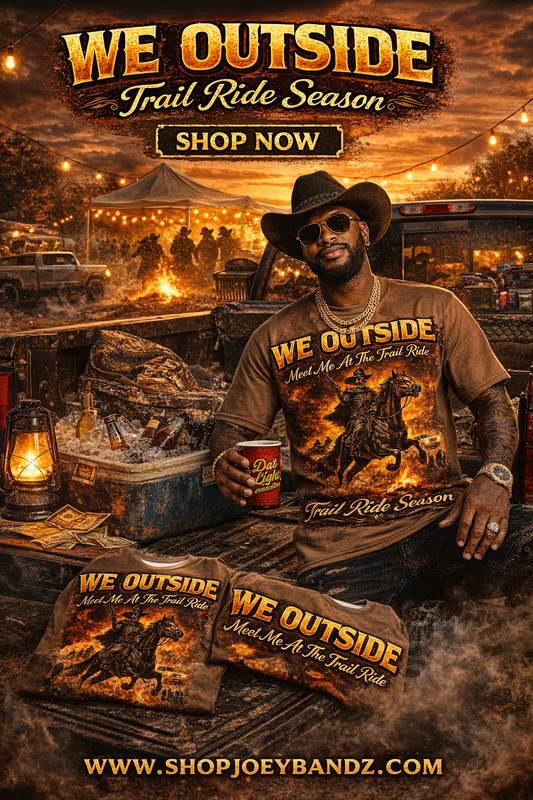 We Outside Trail Ride Season Graphic Shirt – Cowboy Horse Country Festival Tee