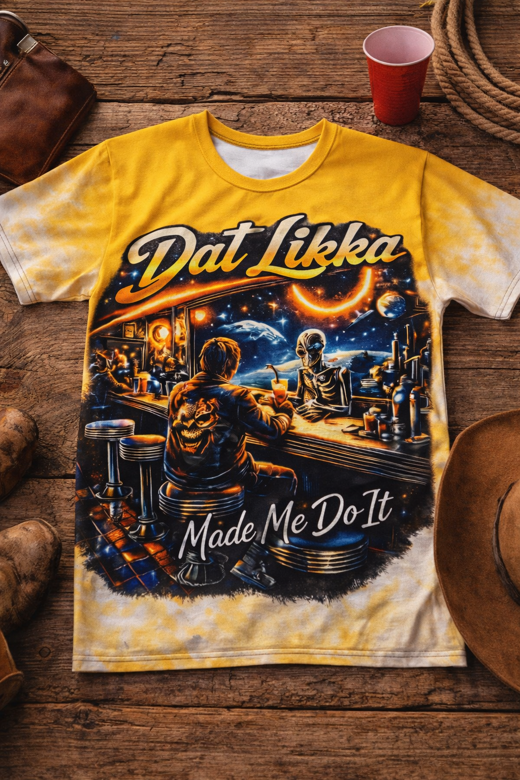 Dat Likka Made Me Do It – Trail Ride Party Tee
