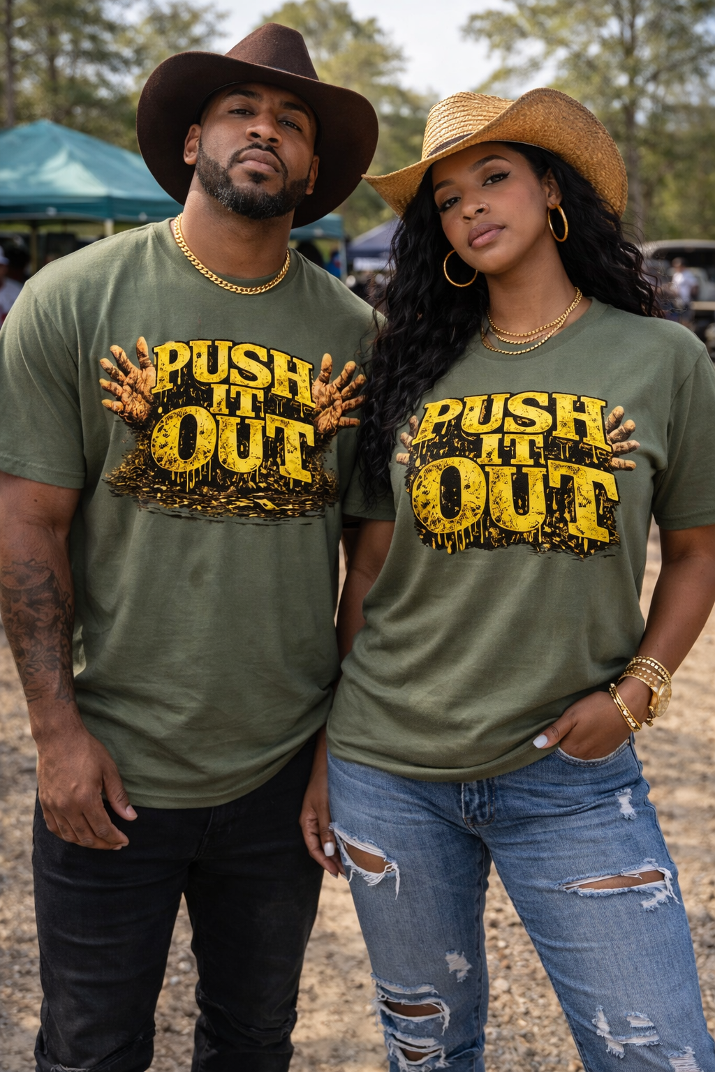 Push It Out Tee – Southern Soul Trail Ride Edition