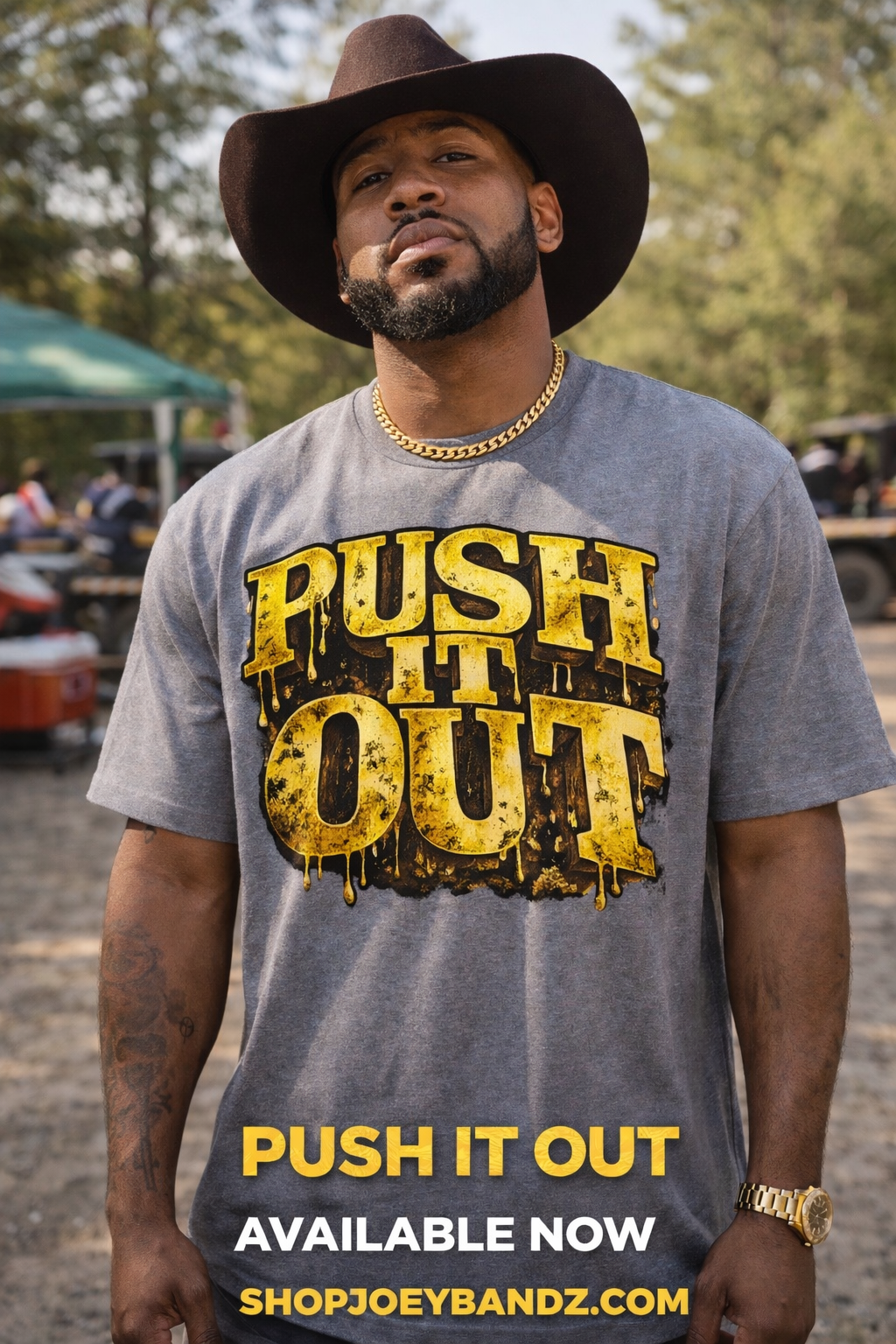 Push It Out Tee – Southern Soul Trail Ride Edition
